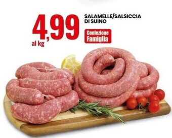 Eurospin Salamelle/ Salsiccia Di Suino offerta