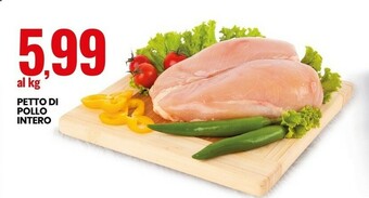 Eurospin Petto Di Pollo Intero offerta