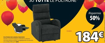 JYSK Poltrona Reclinabile Nakskov offerta