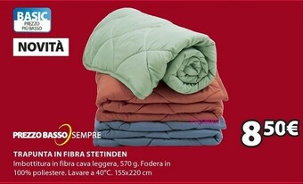 JYSK Trapunta In Fibra Stetinden offerta