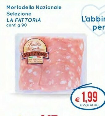 MD Discount La Fattoria Mortadella Nazionale Selezione offerta
