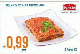 MD Discount Roscio Melanzane Alla Parmigiana offerta