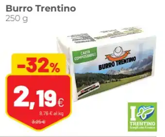 Coop famiglia cooperativa Burro Trentino 250 g offerta