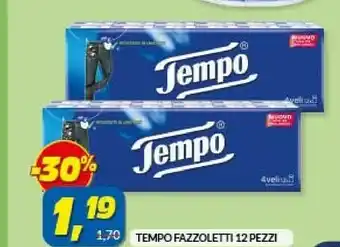Risparmio Casa Tempo Fazzoletti 12 Pezzi offerta