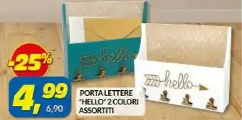 Risparmio Casa Hello Porta Lettere offerta
