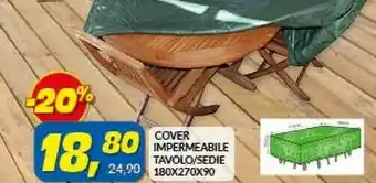 Risparmio Casa Cover Impermeabile Tavolo/sedie offerta