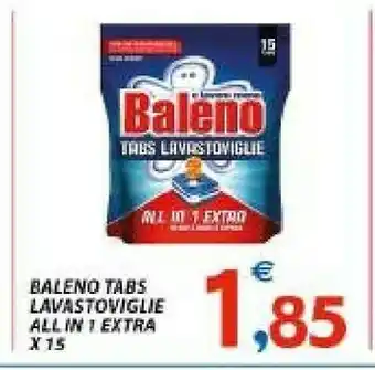 Vivo Supermercati Baleno Tabs Lavastoviglie All In 1 Extra offerta