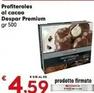 Despar Profiteroles Al Cacao offerta