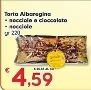 Despar Albaregina Torta Nocciole 220 G offerta
