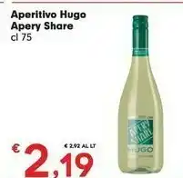 Despar Apery Share Aperitivo Hugo offerta