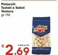 Despar Ventura Pistacchi Tostati E Salati offerta