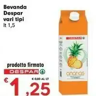 Despar Despar Bevanda Ananas offerta