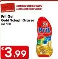 Despar Pril Gel Gold Sciogli Grasso offerta