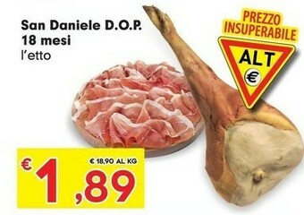 Despar San daniele D.o.p 18 Mesi offerta