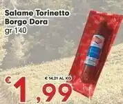 Despar Borgo dora Salame Torinetto offerta