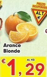 Despar Arance Bionde offerta