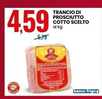 Eurospin La Bottega Del Gusto Trancio Di Prosciutto Cotto Scelto offerta