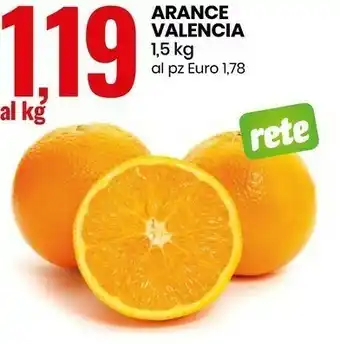 Eurospin Arance Valencia 1,5 Kg offerta