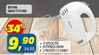 Risparmio Casa RisparmioCasa 89346 Sbattitore offerta