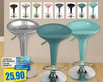 Risparmio Casa RisparmioCasa Sgabello Bar Nevada offerta
