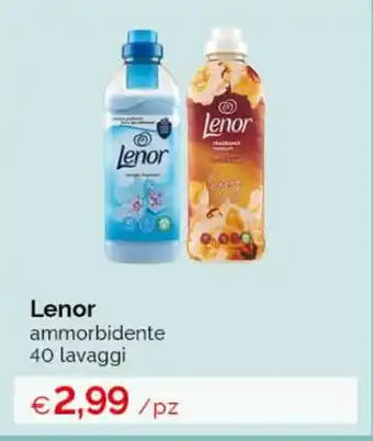 Acqua & Sapone Lenor ammorbidente 40 lavaggi offerta