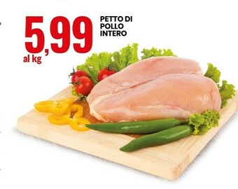 Eurospin Petto Di Pollo Intero offerta