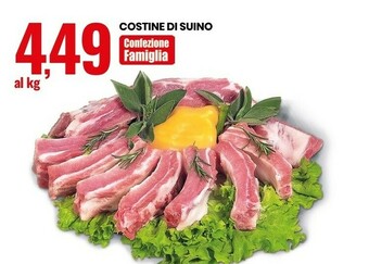 Eurospin Costine Di Suino offerta