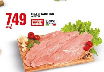 Eurospin Fesa Di Tacchino A Fette offerta