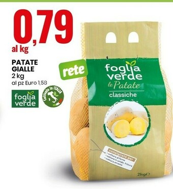 Eurospin Patate Gialle 2 Kg offerta