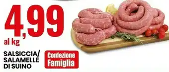 Eurospin Salsiccia Salamelle Di Suino offerta