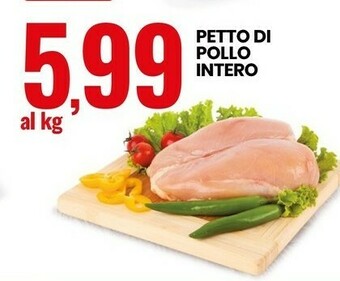 Eurospin Petto Di Pollo Intero offerta