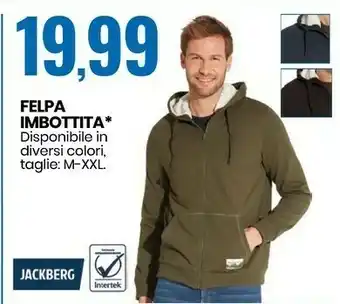 Eurospin Felpa Imbottita offerta