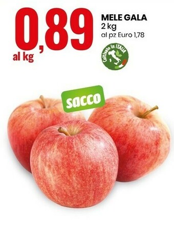 Eurospin Mele Gala offerta