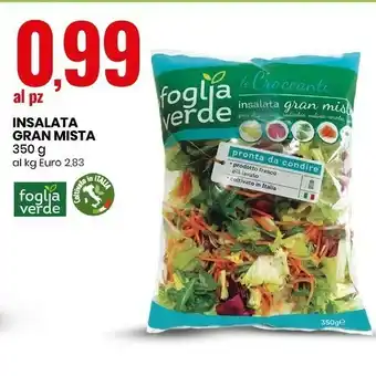 Eurospin Foglia verde Insalata Gran Mista 350 G offerta