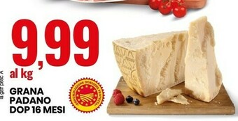 Eurospin Grana Padano Dop 16 Mesi offerta