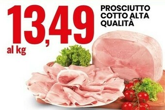 Eurospin Prosciutto Cotto Alta Qualita offerta