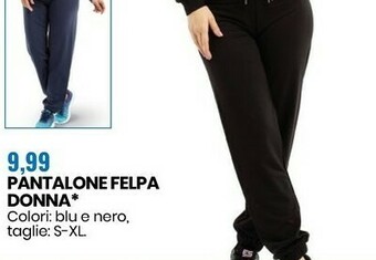 Eurospin Pantalone Felpa Donna offerta