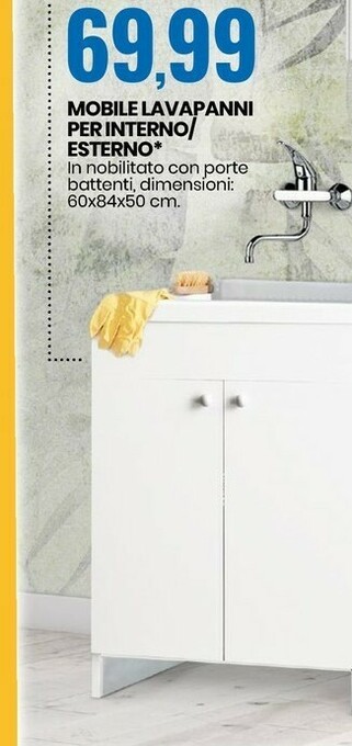 Eurospin Mobile Lavapanni Per Interno / Esterno offerta