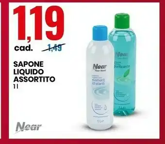 Eurospin Near Sapone Liquido Elementi Idratanti offerta