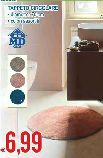 MD Discount Tappeto Circolare offerta