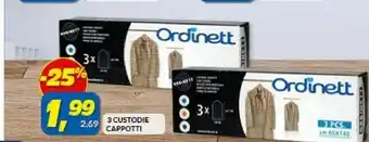 RisparmioCasa 3 Custodie Cappotti