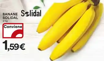 Ipercoop BANANE Solidal offerta
