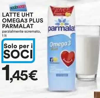 Ipercoop LATTE UHT OMEGA3 PLUS PARMALAT 1 lt offerta