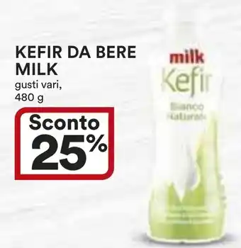 Ipercoop KEFIR DA BERE MILK gusti vari, 480 g offerta