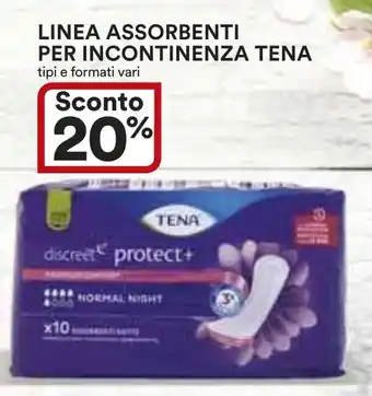Ipercoop LINEA ASSORBENTI PER INCONTINENZA TENA offerta