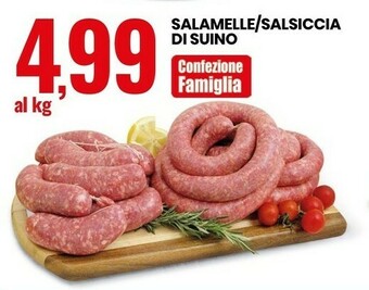 Eurospin Salamelle/ Salsiccia Di Suino offerta