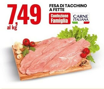 Eurospin Fesa Di Tacchino A Fette offerta