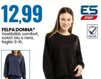 Felpa Donna