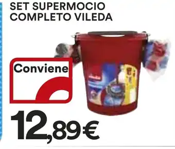 Ipercoop SET SUPERMOCIO COMPLETO VILEDA offerta