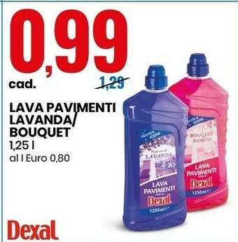 Eurospin Dexal Lava Pavimenti Lavanda / Bouquet offerta